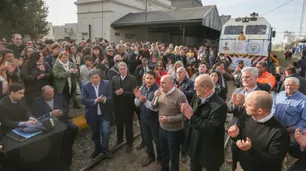 Sergio Massa: “Vuelve a fluir sangre por las venas de la provincia gracias a la reactivación del sistema ferroviario"