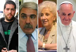 Increíbles vínculos de Callejeros con Carlotto, Aníbal F. y el Papa