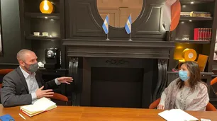 También Martín Guzmán se reunió con técnicos del FMI en Roma, entre ellos, Julie Kozack