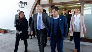 Alberto Fernández inaugura un "hospital solidario" en Pilar junto a Axel Kicillof