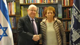 El presidente de Israel se reunió con la madre de Nisman: "Su hijo es un héroe"