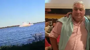 Un helicóptero cayó al río Paraná: el empresario y expiloto de TC que murió
