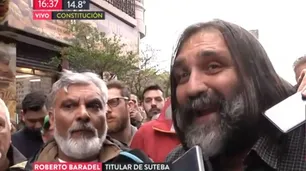 Roberto Baradel: "Esto fue una cacería y fue selectiva"