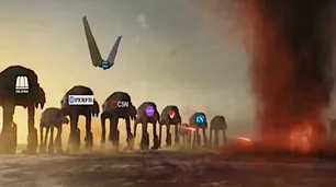 El discurso oficial a través de Star Wars: Milei, el jedi, la prensa como máquinas de guerra, y Cristina Kirchner, lideresa de la oscuridad