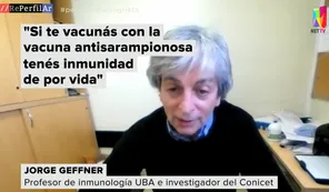 La inmunidad post-coronavirus: "parece ser de relativa corta duración, de entre 6 y 18 meses"