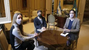 Axel Kicillof y Nicolás Trotta coordinaron el regreso a las clases presenciales en provincia de Buenos Aires
