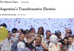 Para el New York Times, Macri transformará "el país y la región"