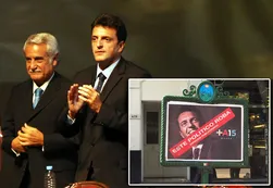 Pepe Albistur acusa a Massa de "robar" el uso de sus carteles