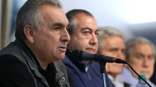 Conferencia de prensa de la CGT: "El plan económico ha fracasado"