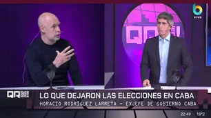 Horacio Rodríguez Larreta: "La identidad del PRO se va diluyendo"