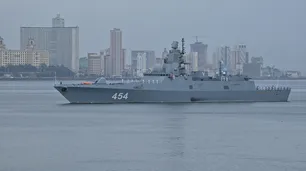 Llegó a La Habana una flotilla de la Marina de Guerra Rusa con una fragata y un submarino nuclear