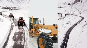 La Ruta 7 quedó inhabilitada en Mendoza por un temporal de lluvia y nieve