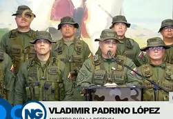 Los militares venezolanos hablaron de un "golpe" y expresaron su "absoluta lealtad" a Maduro