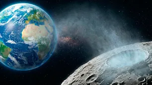 La Tierra estaría enviando agua a la Luna a través de un mecanismo físico hace miles de millones de años