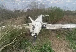 Se estrelló una avioneta en General Rodríguez: los dos tripulantes, con “pronóstico reservado”