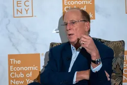 El director ejecutivo de BlackRock dice que la mayoría de los CEO consideran que Estados Unidos está en recesión