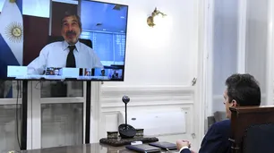 El ministro de Ciencia y Tecnología encabezó una reunión de comisión por videoconferencia con diputados