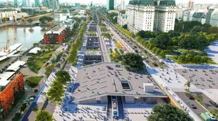 Una escalinata unirá Casa Rosada con Puerto Madero y transformará el bajo porteño