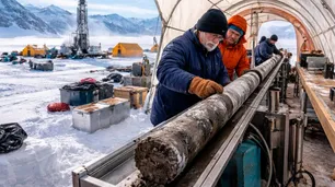 Hallaron restos de un océano de hace 23 millones de años, tras una perforación 500 metros bajo el hielo de la Antártida