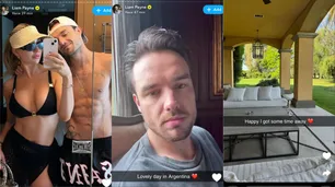 Minutos antes de morir en Buenos Aires, Liam Payne posó junto a su novia en Snapchat