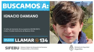 Desesperada búsqueda de un niño de 13 años que nunca llegó a la escuela