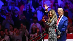 Melania Trump volvió a meterse en la campaña para defender a su marido: "Él no es Hitler"