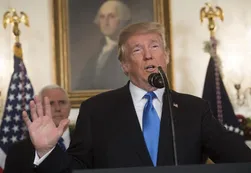 Donald Trump confirmó el reconocimiento de Jerusalén como capital de Israel