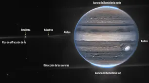 Nuevas e increíbles imágenes de Júpiter obtenidas gracias al telescopio James Webb