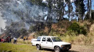 Por el riesgo de incendios forestales, cierran la zona de Laguna de los Padres