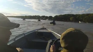Tiros en el río: un operativo de Prefectura contra pescadores ilegales generó confusión con la Armada paraguaya