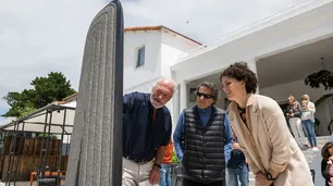 Jorge Gamarra invade Pinamar: el escultor de formas suaves con materiales adversos