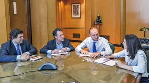 Guzmán sobre el FMI: "Queremos un programa alineado con generar trabajo y bajar la inflación"
