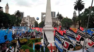 17N: gobierno, gremios y movimientos sociales esperan reunir más de 100 mil personas