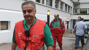 Alberto Crescenti: "Nos llenaron de piedrazos las ambulancias"