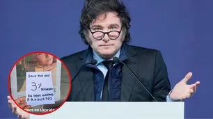 Humor cordobés: comerciantes ofrecían "Promos anti coima" durante la visita de Milei