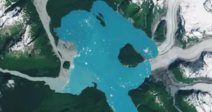 La NASA confirmó el surgimiento de una isla en Alaska tras el retroceso del glaciar Alsek