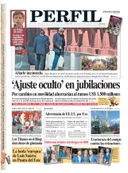La tapa de diario PERFIL de este sábado 28 de diciembre de 2019