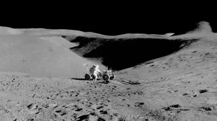Las fotos panorámicas de la Luna tomadas por astronautas del Proyecto Apolo
