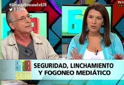 Romano en 678 y el debate con García: "Existe el garantismo con mala leche"