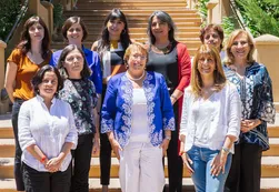 Con Bachelet al gobierno, las mujeres al poder en Chile