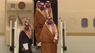 El príncipe de Arabia Saudita llegó a la Argentina para la cumbre del G20