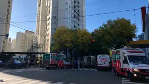 Incendio en Abasto: el titular del SAME Alberto Crescenti volvió al trabajo luego del accidente