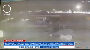 Video inédito probaría que el avión ucraniano fue derribado por dos misiles en Irán