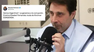 Eduardo Feinmann celebró la condena a Cristina Kirchner: "Le ganamos a la corrupción"