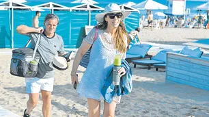 Vidal y Sacco: vacaciones XL entre París, Londres, Barcelona y las playas de Pinamar