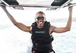 Las paradisíacas vacaciones de Obama en las Islas Vírgenes