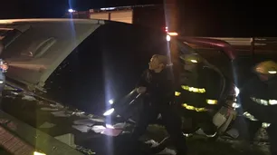 Punta del Este: volcó un micro con 45 chicos de La Plata y hay ocho heridos