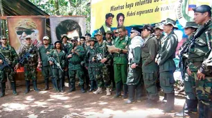 Los líderes guerrilleros colombianos son bien recibidos en Venezuela