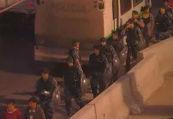 Incidentes por posible desalojo en La Salada: un herido
