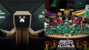El juego del Calamar en Minecraft: 100.000 USD para el ganador